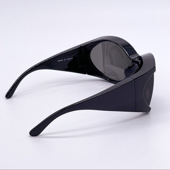 NEW BALENCIAGA BB0154S 001 UNISEX SUNGLASSES BALENCIAGA GOOGLES EYEWEAR - Picture 9 of 13